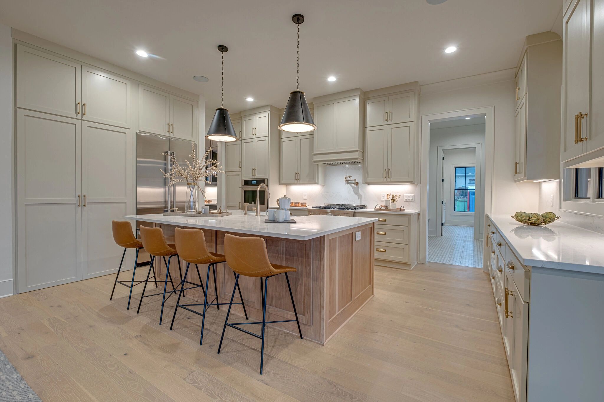 Remodeled living space by The Kingston Group in Nashville